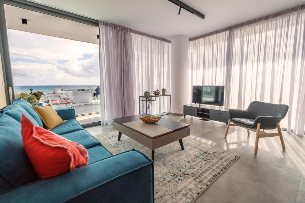 Gaia Seaview Apartment 1 Larnaca Exterior foto