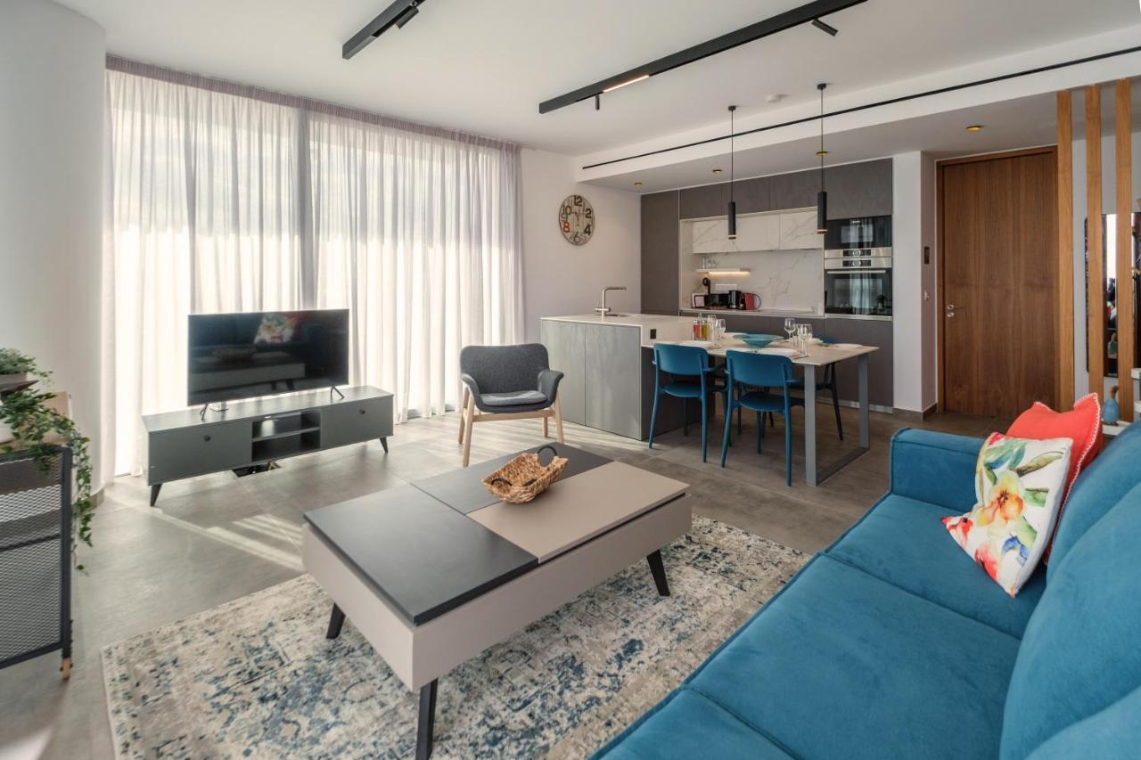Gaia Seaview Apartment 1 Larnaca Exterior foto