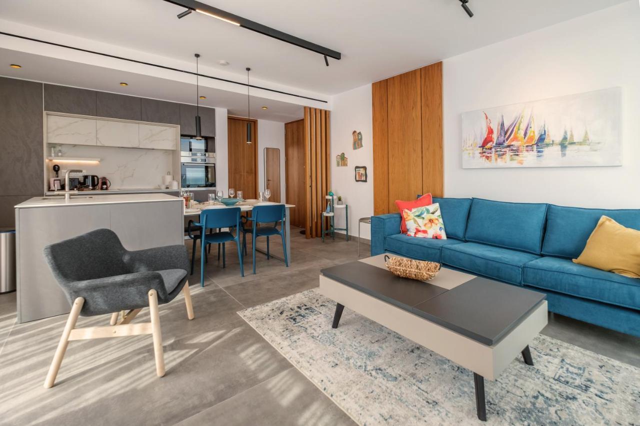 Gaia Seaview Apartment 1 Larnaca Exterior foto