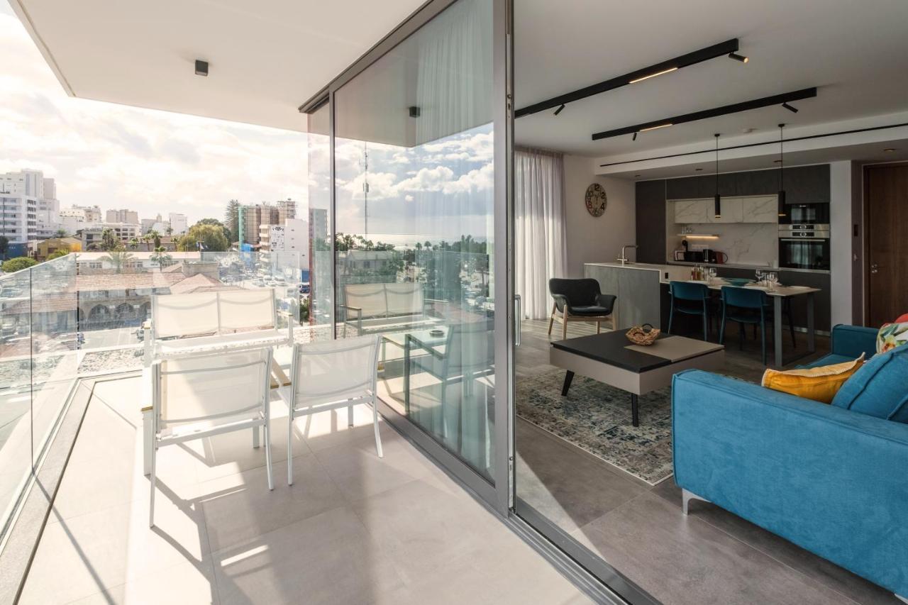 Gaia Seaview Apartment 1 Larnaca Exterior foto